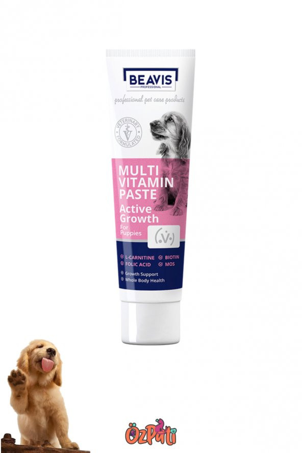 Puppy Dog Yavru Köpek Multi Vitamin Paste 10 in 1 100 Ml