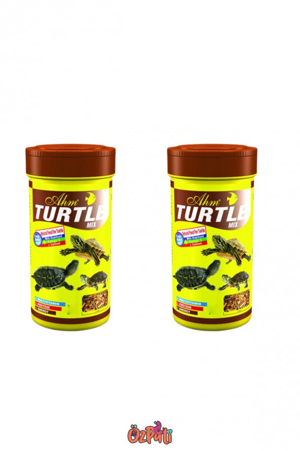 Kaplumbağa Yemi Turtle Mix 100 Ml X 2 Adet
