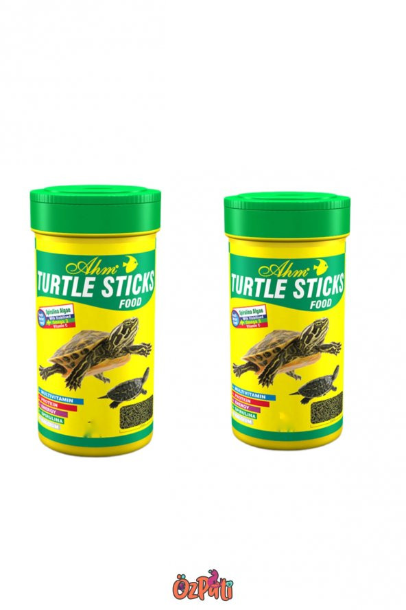 Kaplumbağa  Yemi Turtle Sticks 100 Ml X 2 Adet