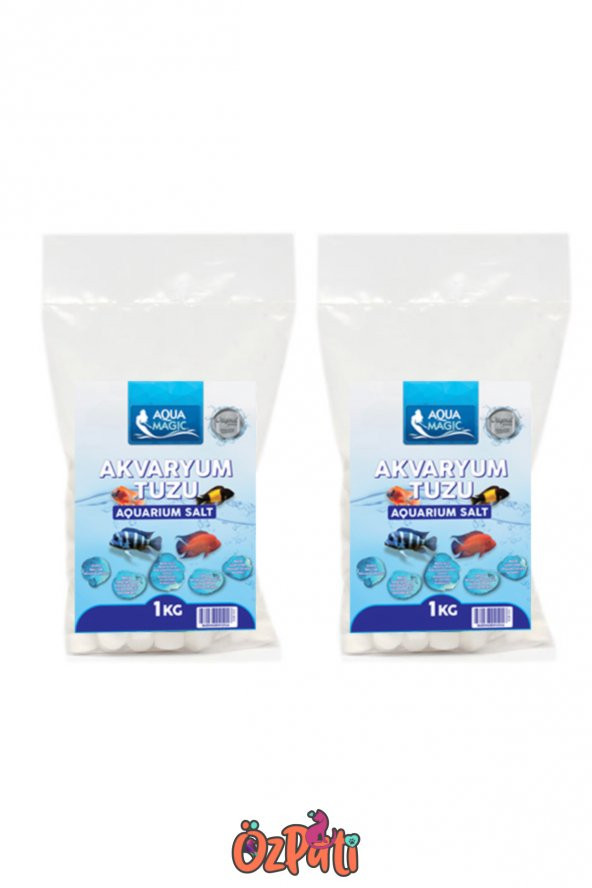 Akvaryum Tuzu 1 Kg X 2 Adet