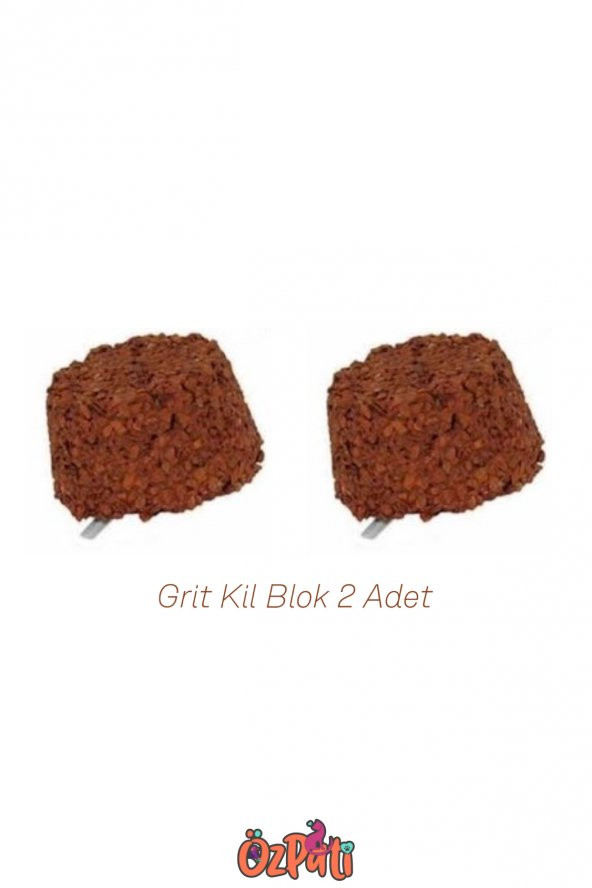 Kuş Kili / Grit Kil Blok 2 Adet
