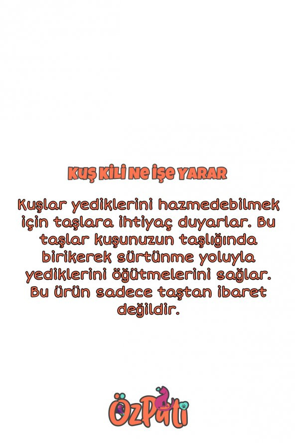 Kuş Kili / Grit Kil Blok 2 Adet - 2