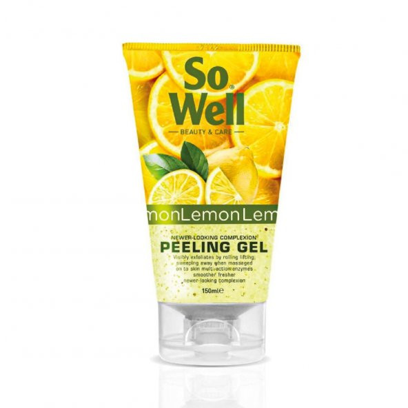 Sowell Limon Peeling Gel Tüm Ciltler İçin 150 ml
