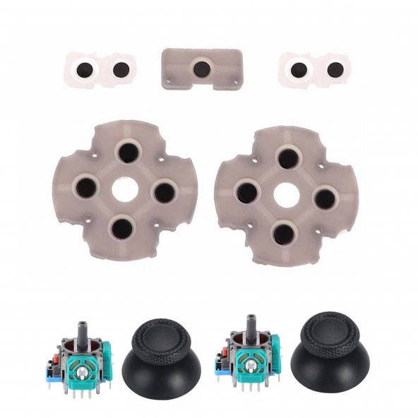PS5 Versiyon 1 Analog Motor Topuz İç Lastik Tamir Seti Playstation 5 Kol Tamiri Yedek Parça