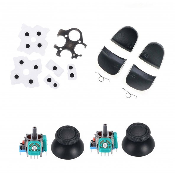PS5 v2 Analog Motor Topuz İç Lastik Tetik Omuz Tuşu Tamir Playstation 5 Versiyon 2 Kol Tamiri