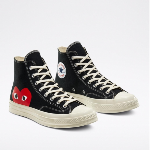 Converse X Comme des Garçons PLAY Chuck 70 Unisex Sneaker Spor Ayakkabı 150204C.008 - 5