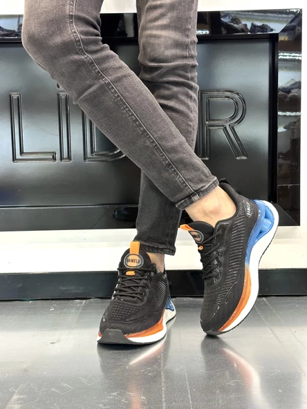 LİDER RYT STARK Siyah Erkek Sneaker Ayakkabı - 2