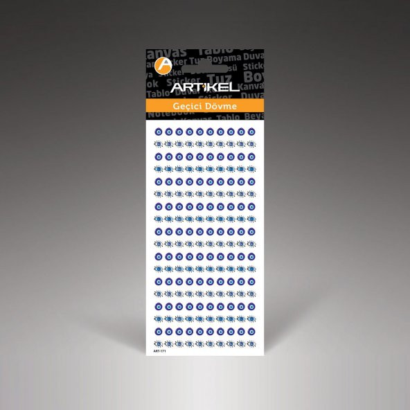 Göz Tırnak Dövmesi,Tırnak Tattoo,Nail Art ,Tırnak Sticker - Resim 2