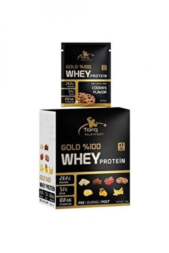 Torq Nutrition Gold Whey Protein 35 gr x 7 Saşe - Kurabiye
