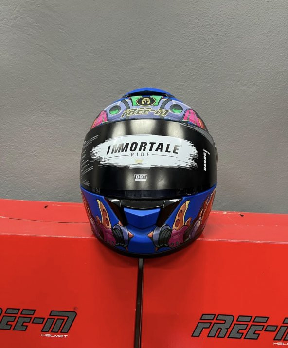 FREE-M FULLFACE MOTORCU KASKI - 2