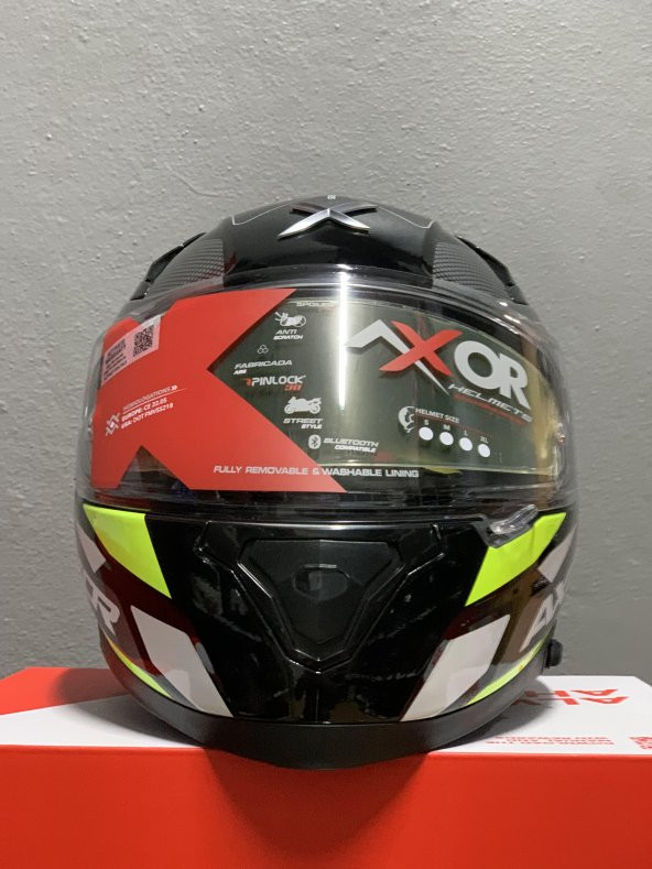 AXOR Xbhp Full Face KırmızI SİYAH KASK - 2
