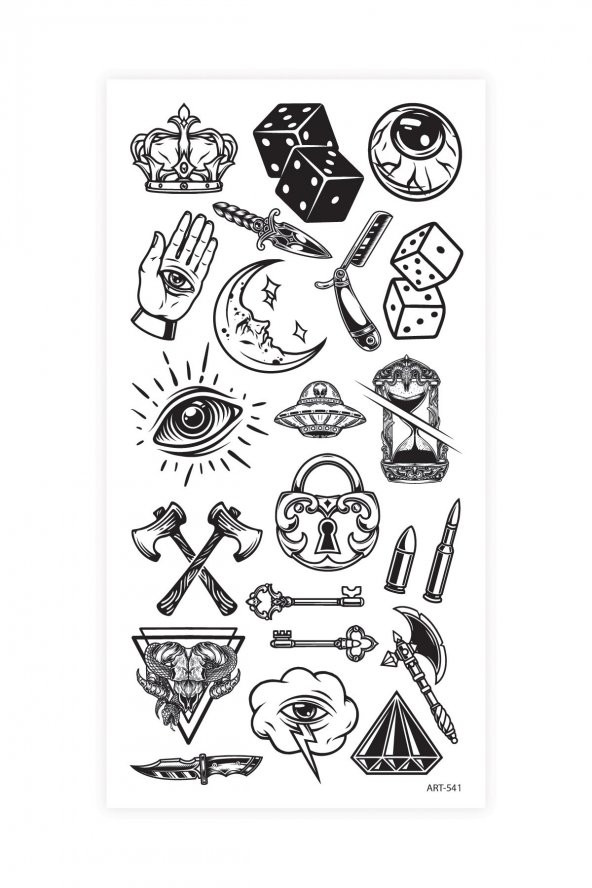 Şekilller Geçici Dövme,Geçici Tattoo ,Vücut Dövme,Kol Bilek Dövme,Boyun Dövme,Sırt Dövme - 2