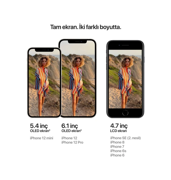 Apple iPhone 12 128 GB 4 GB RAM (Apple Türkiye Garantili) Siyah - 6