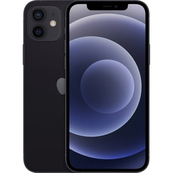 Apple iPhone 12 128 GB 4 GB RAM (Apple Türkiye Garantili) Siyah - 1