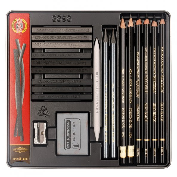 Koh-I Noor Set For Sketching 23 Pcs 8898