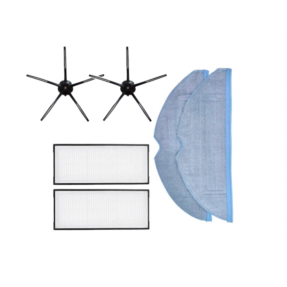 Roborock S7/S7/S7 MaxV/S7 MaxV/S7 MaxV Ultra Modelleri Uyumlu İkili Set-PRFS72F2M2YS