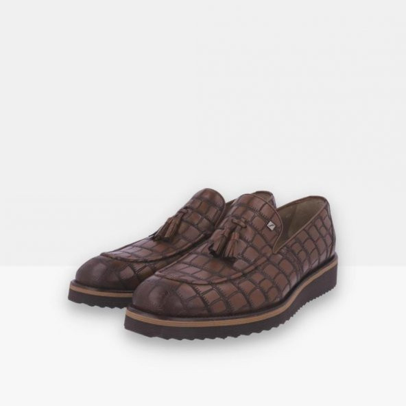 Fosco 238008 Hakiki Deri Erkek Klasik Ayakkabı Modeli - 5