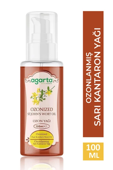 Doğal Ozonlanmış Sarı Kantaron Yağı 100 ml