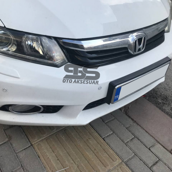 Honda Civic  Fb7 Vtec 2 Özel Plaka Altlığı Plastik - 7