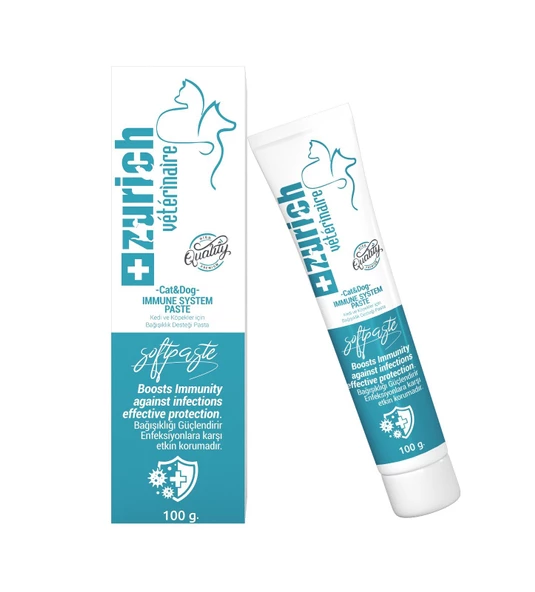Zurich Kedi Köpek Bağışıklık Güçlendirici Paste 100 Gr