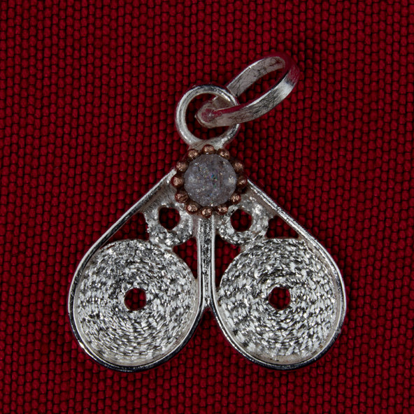 Çift Damla Kolye Ucu