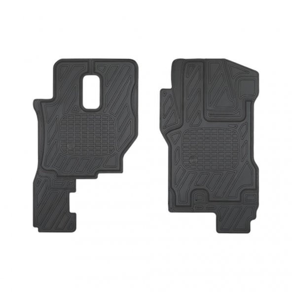 Mercedes Actros Tır Refref Araç Içi Kauçuk Paspas Siyah 2003-2017