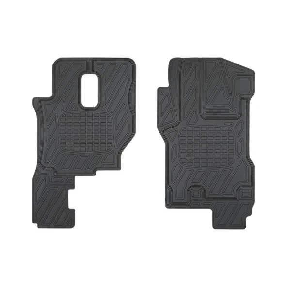 Mercedes Actros Tır Refref Araç Içi Kauçuk Paspas Siyah 2003-2017