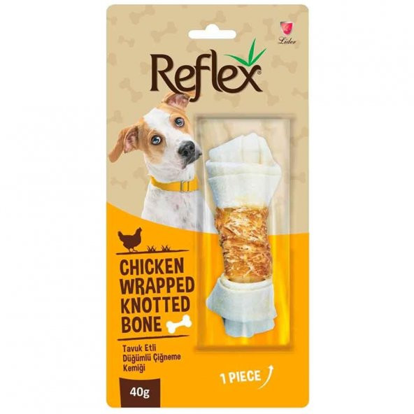 Reflex Tavuk Etli Düğümlü Kemik Köpek Ödül Maması 40 G