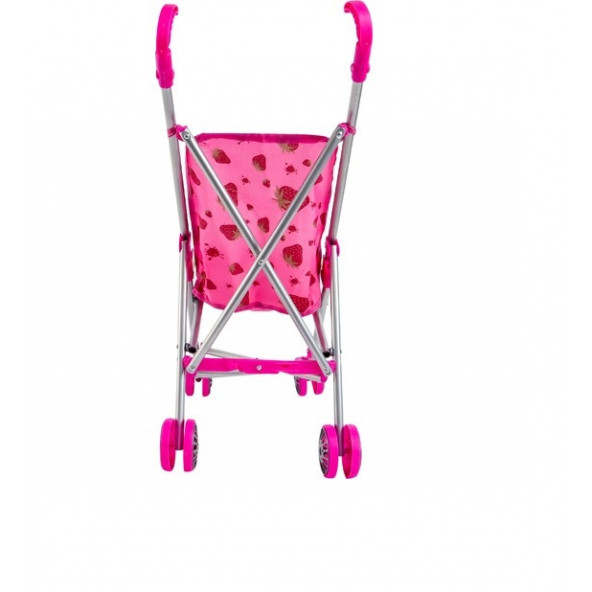 Metal Katlanabilir Bebek Arabası Oyuncak Puset - 3