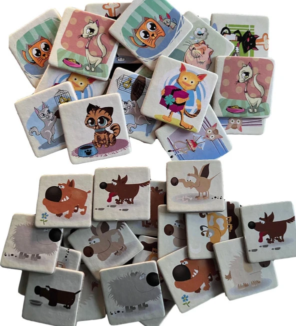 Matchingoo Eşleştirme Ve Hafiza Kartları : Kedicikler Ve Köpekcikler - 5