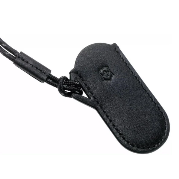Victorinox Deri Çakı Kılıfı 4.0670.3 Boyun Askılı Siyah - 6