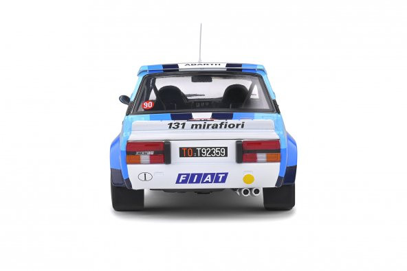1/18 FIAT 131 ABARTH RALLYE DE MONTE CARLO 1980 SOLİDO DİECAST METAL MODEL ARABA - 3