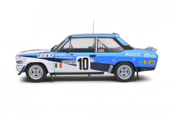 1/18 FIAT 131 ABARTH RALLYE DE MONTE CARLO 1980 SOLİDO DİECAST METAL MODEL ARABA - 2