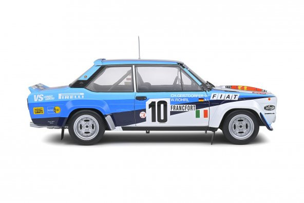 1/18 FIAT 131 ABARTH RALLYE DE MONTE CARLO 1980 SOLİDO DİECAST METAL MODEL ARABA - 5