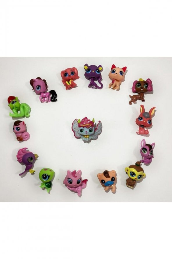Minişler Ailesi 15 Parça Minişler - Littlest Pet Homes Minişler - Petshops Ailesi - 2