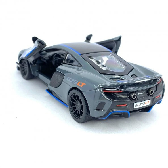 Oyuncak Model Araba Mclaren 675LT (Modifiyeli) Çek Bırak (13CM) - 1