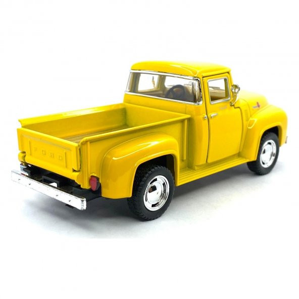 Oyuncak Araba 1956 F o r d F - 100 Pickup Çek Bırak 1:38 Ölçek  Kapıları Açılır