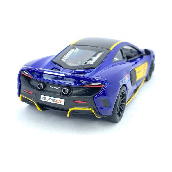 Oyuncak Model Araba Mclaren 675LT (Modifiyeli) Çek Bırak (13CM)