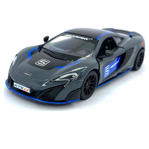Oyuncak Model Araba Mclaren 675LT (Modifiyeli) Çek Bırak (13CM) - 2