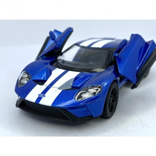 Oyuncak Metal  2017 F o r d Gt  (Şeritli) Çek Bırak Araba - 2