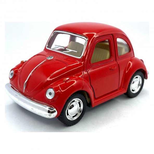 Oyuncak Metal 1967 Volkswagen Classical Beetle Çek Bırak Araba