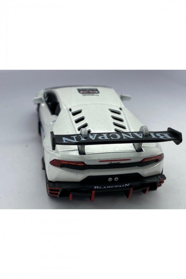 Lamborghini Huracan Lp620 - 2 Super Trofeo Çek Bırak 5inch. Lisanslı Model Araba, Oyuncak Araba 1:36 - Resim 3