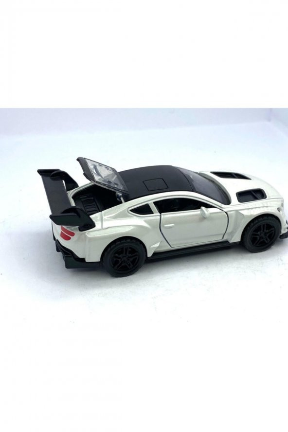 Vardem Die-cast Rüzgarlıklı Spor Metal Oyuncak ( Beyaz ) Çek Bırak Araba - 2