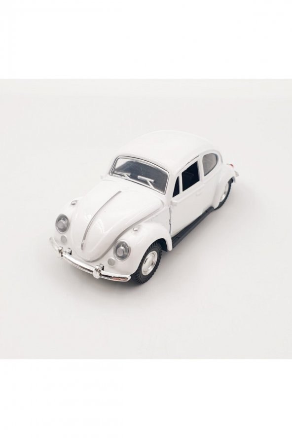 Vosvos Beetle Çek Bırak Metal Araba 12,5 Cm.