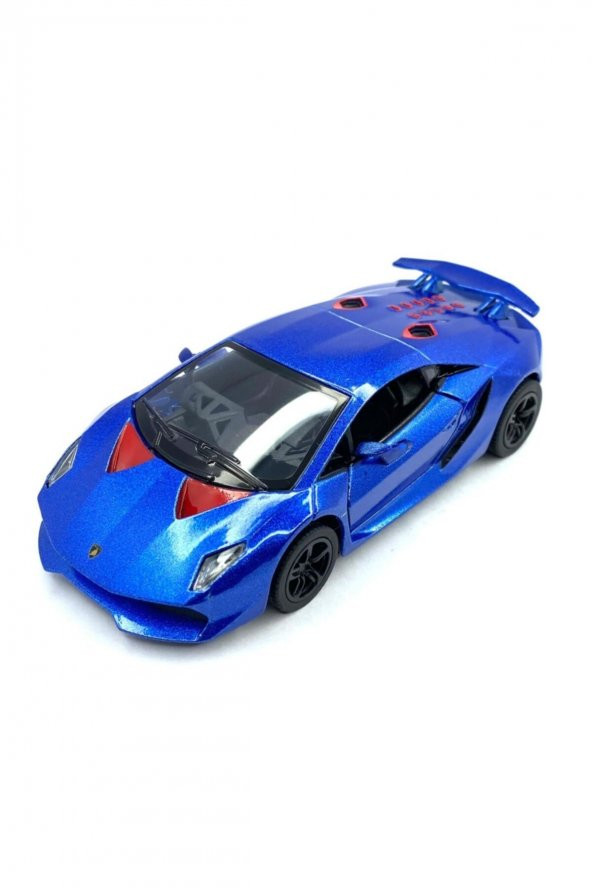 Lamborghini Sesto Elemento - Çek Bırak 5inch. Lisanslı Model Araba, Oyuncak Araba 1:38