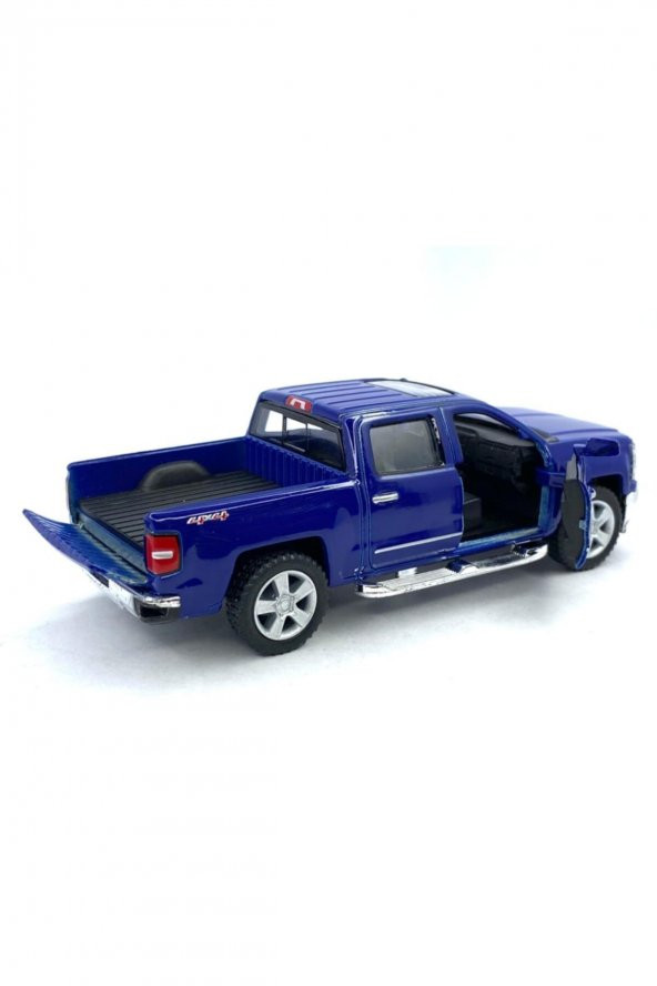 2014 Chevrolet Silverado Çek Bırak 5inch. Lisanslı Model Araba, Oyuncak Araba 1:46 - 5
