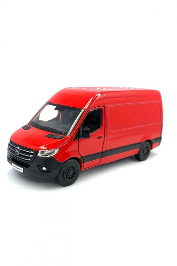 Mercedes-benz Sprinter - Çek Bırak 5inch. Lisanslı Model Araba, Oyuncak Araba 1:48