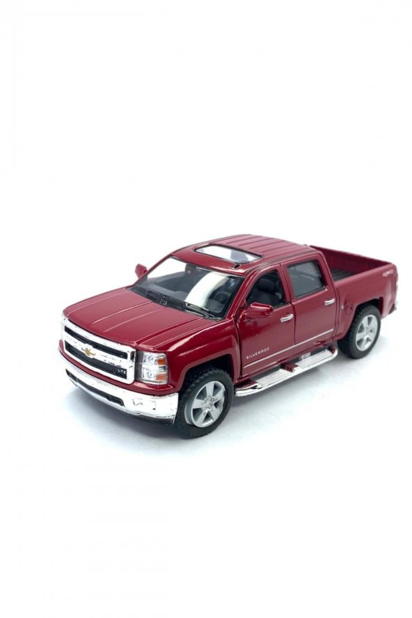 2014 Chevrolet Silverado Çek Bırak 5inch. Lisanslı Model Araba, Oyuncak Araba 1:46