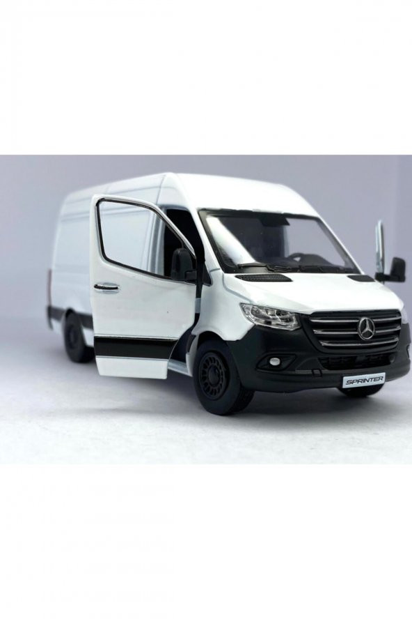 Mercedes-benz Sprinter - Çek Bırak 5inch. Lisanslı Model Araba, Oyuncak Araba 1:48
