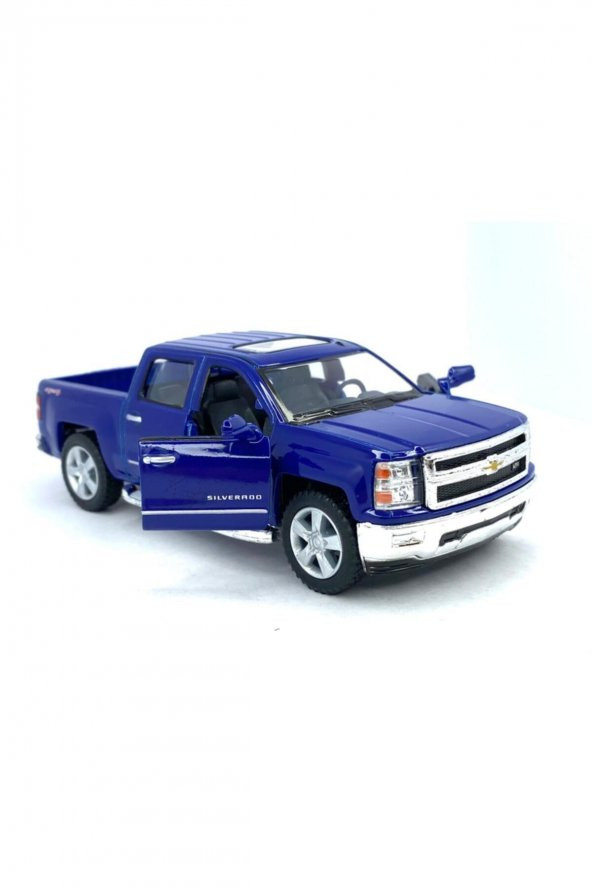 2014 Chevrolet Silverado Çek Bırak 5inch. Lisanslı Model Araba, Oyuncak Araba 1:46 - 4